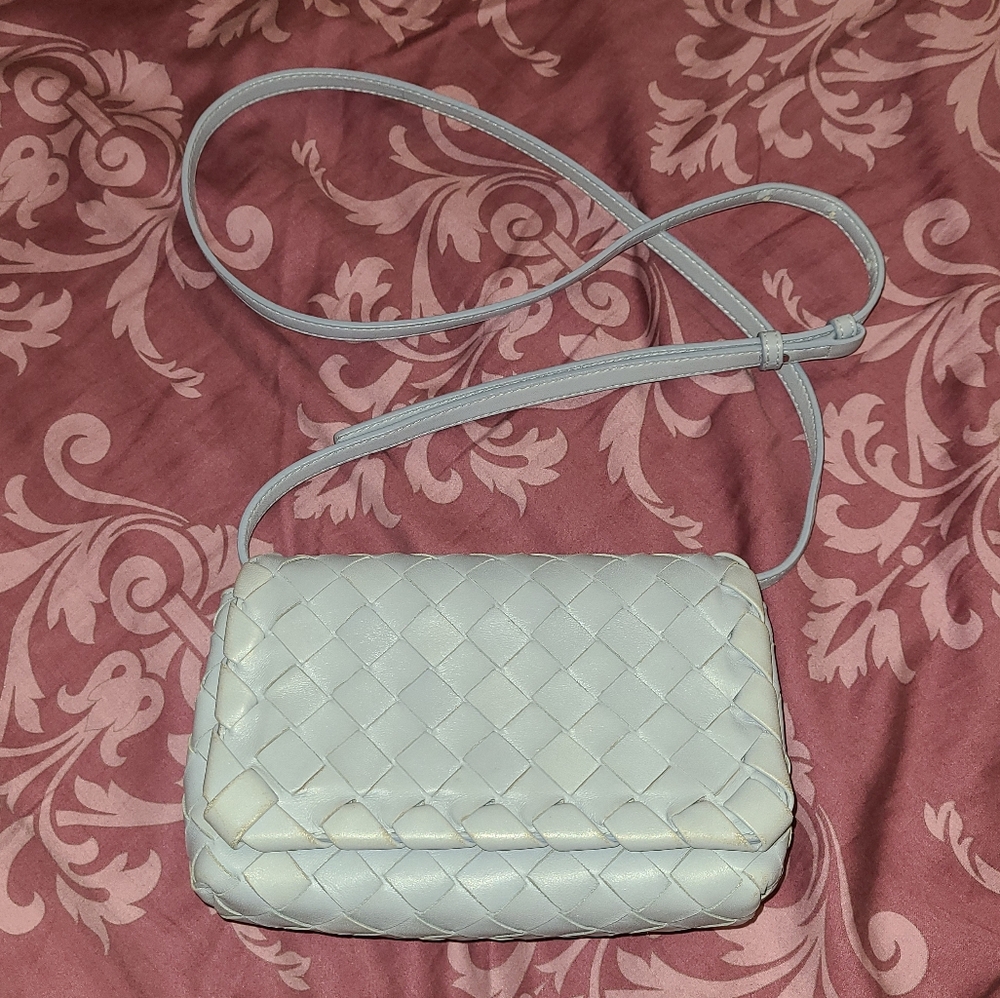 Bottega Veneta Nappa Intrecciato Mini Woven Crossbody